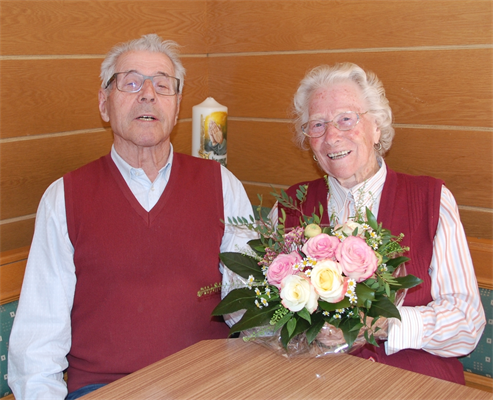 Eiserne Hochzeit (65 Jahre) der Ehegatten Christine und Ferdinand Panzl [001]